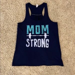 Mom Strong tank